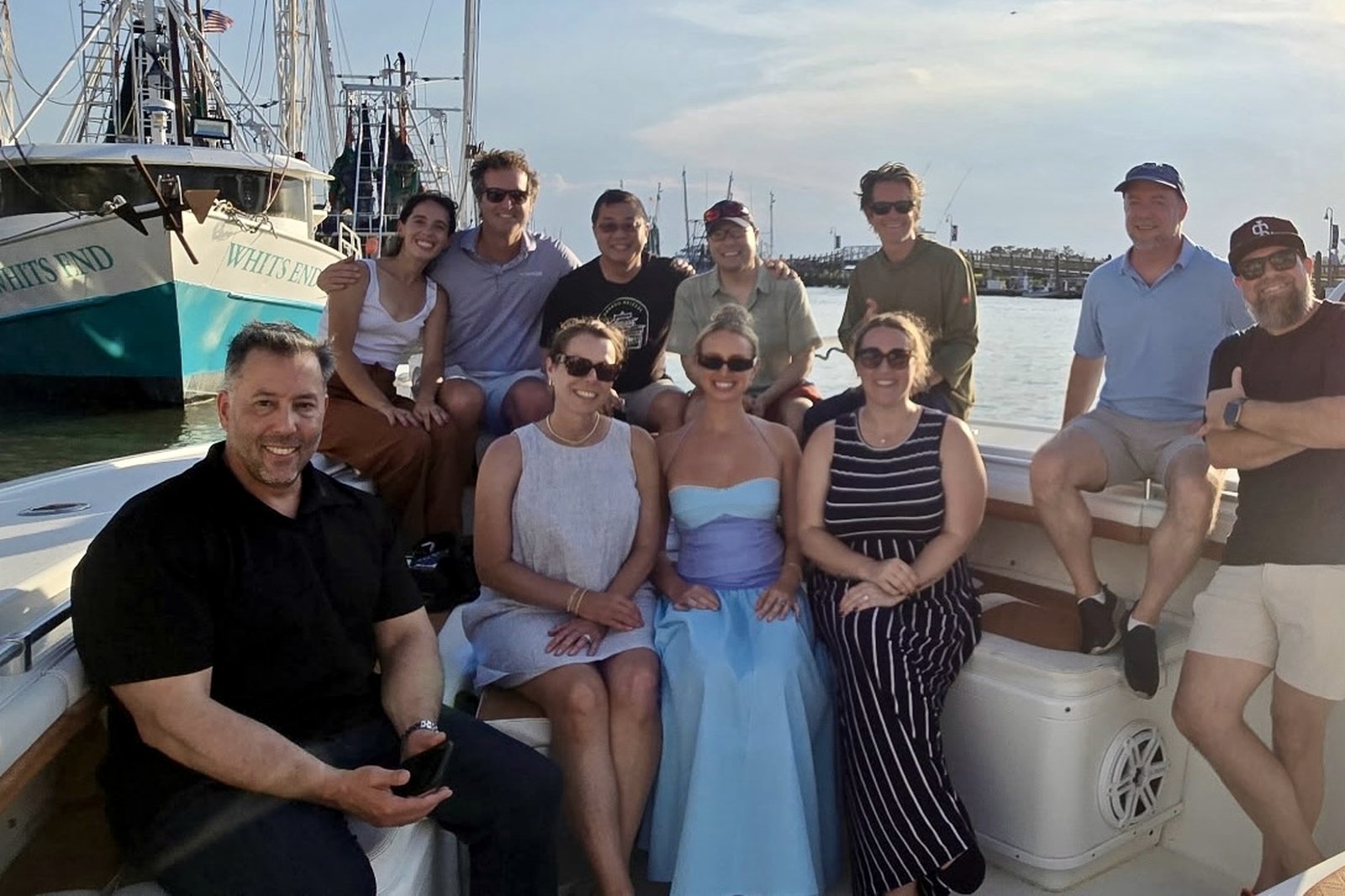 The Norseman Services team together on the water